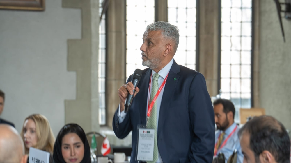 خلال افتتاح منتدى الشراكة السعودي الكندي في تورنتو لتعزيز الابتكار الأكاديمي