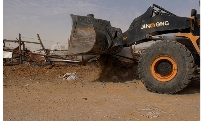 تحسين المشهد الحضري: إزالة 170 موقعاً عشوائياً بالخرج