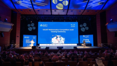 ختام مسابقة كاوست للرياضيات وتكريم 241 طالباً موهوباً