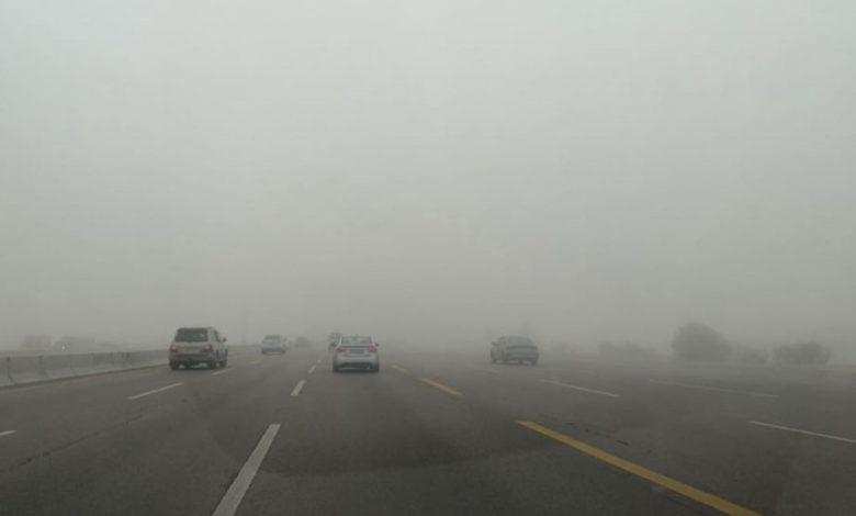 تحذيرات المركز الوطني للأرصاد: ضباب وأمطار بعدة مناطق