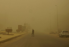 إنذار أحمر: عواصف ترابية شديدة تضرب الرياض الليلة