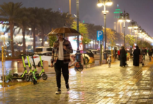 تحذيرات الدفاع المدني: خريطة أمطار الرياض حتى الأحد