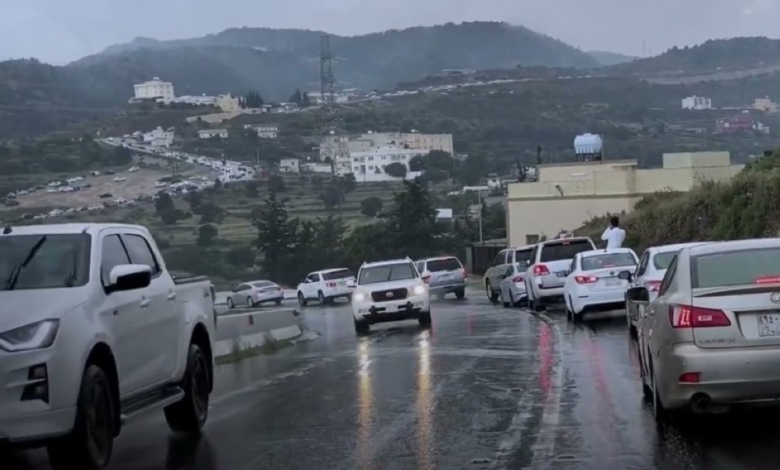 حالة طقس السعودية: أمطار غزيرة على الرياض وعسير والباحة