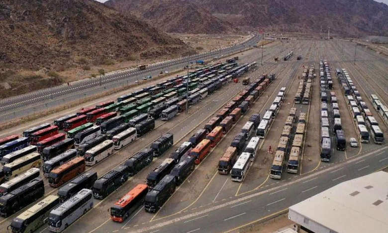 تجربة افتراضية تحاكي نقل الحجاج في المشاعر المقدسة