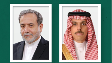 وزير الخارجية يبحث مع نظيره الإيراني مفاوضات السلام