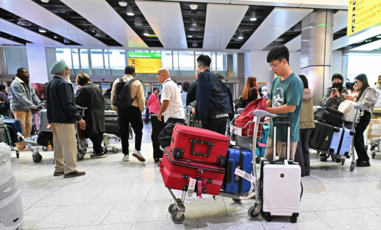 ارتفاع مسافري مطار هيثرو 10% وسط توترات الشرق الأوسط