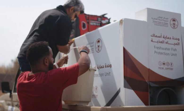 إطلاق أول برنامج لإعادة توطين أسماك المياه العذبة بالسعودية
