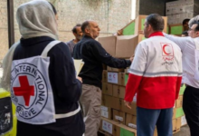 أول شحنة مساعدات لإيران بوزن 171 طناً منذ بدء الحرب