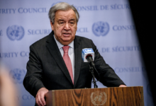 جوتيريش: المفاوضات الدبلوماسية تنهي حرب الشرق الأوسط