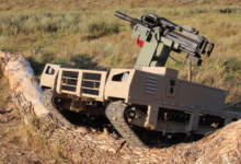 أوكرانيا تستخدم الروبوتات البرية لضرب الجيش الروسي