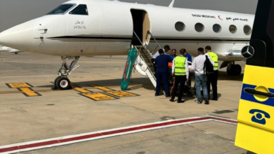 إخلاء طبي عاجل لمواطنين سعوديين من القاهرة إلى المملكة