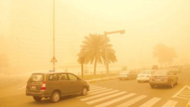 الأرصاد تحذر من رياح نشطة وغبار على محافظات مكة المكرمة