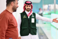 جوازات مطار الأمير محمد بن عبدالعزيز تستقبل حجاج تركيا