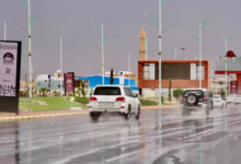 أمطار طريف تسجل أعلى معدل هطول في السعودية بـ 21.4 ملم