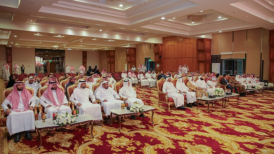 الطائف تحطم الرقم القياسي بأعلى شاشة إعلانية في العالم