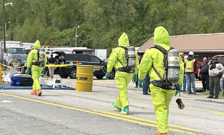 وفاة 2 وإصابة 19 في تسرب كيميائي بمصنع في فرجينيا الغربية