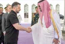 الرئيس الأوكراني زيلينسكي في جدة لبحث قمة السلام مع السعودية