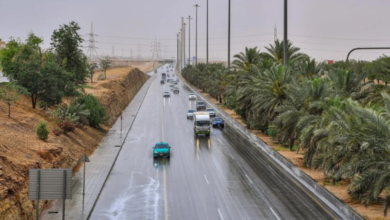 أمطار الرياض: تحذير من طقس متقلب وأمطار غزيرة حتى الاثنين