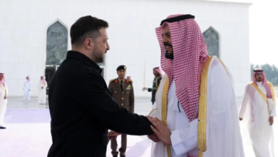 الرئيس الأوكراني يغادر السعودية بعد مباحثات حول السلام