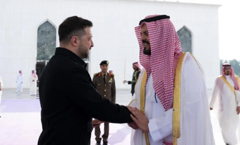 الرئيس الأوكراني يغادر السعودية بعد مباحثات حول السلام