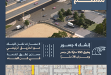 تطوير طريق الإمام مسلم بالرياض لفك الاختناقات المرورية