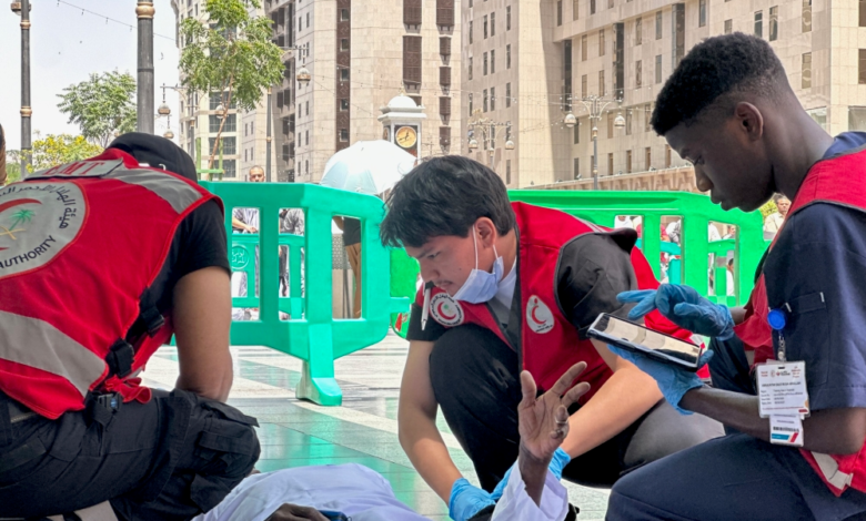 الهلال الأحمر بالمدينة يعلن خطته المبكرة لحج 1447هـ