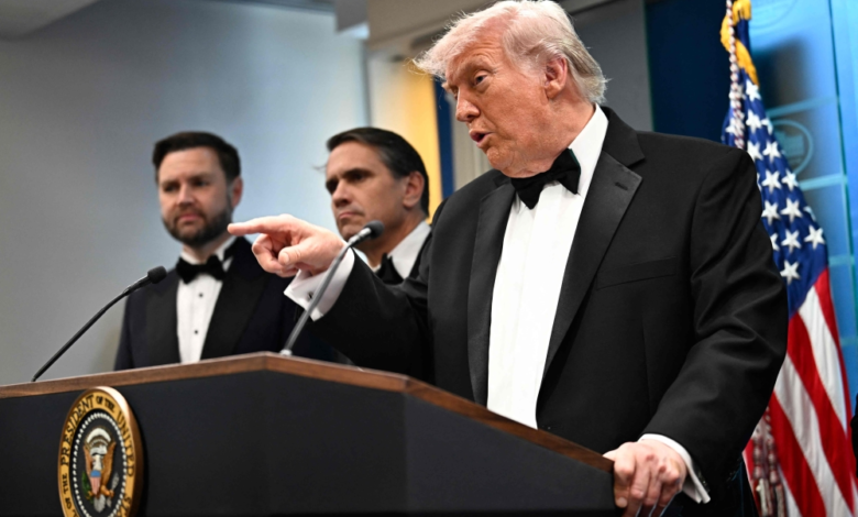 ترامب: منفذ هجوم حفل المراسلين ذئب منفرد ومختل عقلياً