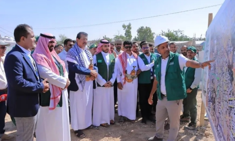 مركز الملك سلمان للإغاثة يطلق 3 مشاريع مياه حيوية في مأرب