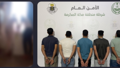 القبض على 5 مقيمين لمخالفتهم أنظمة الحج 1445 في مكة