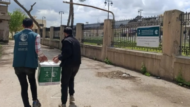 مساعدات غذائية سعودية تصل إلى 2,181 أسرة في حلب السورية