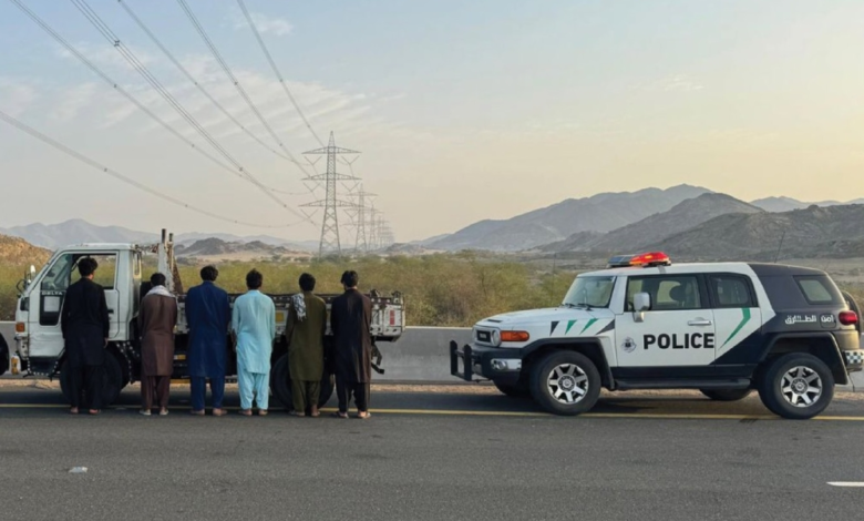 ضبط 6 مقيمين لمخالفتهم أنظمة الحج ودخول مكة بلا تصريح