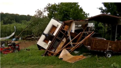 عواصف تكساس المدمرة: دمار واسع وإصابات في مينيرال ويلز