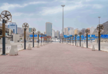 تطوير ساحات الجمرات: مراوح رذاذ حديثة لخدمة الحجاج