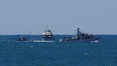 اعتراض أسطول الصمود المتجه لغزة واحتجاز 211 ناشطًا