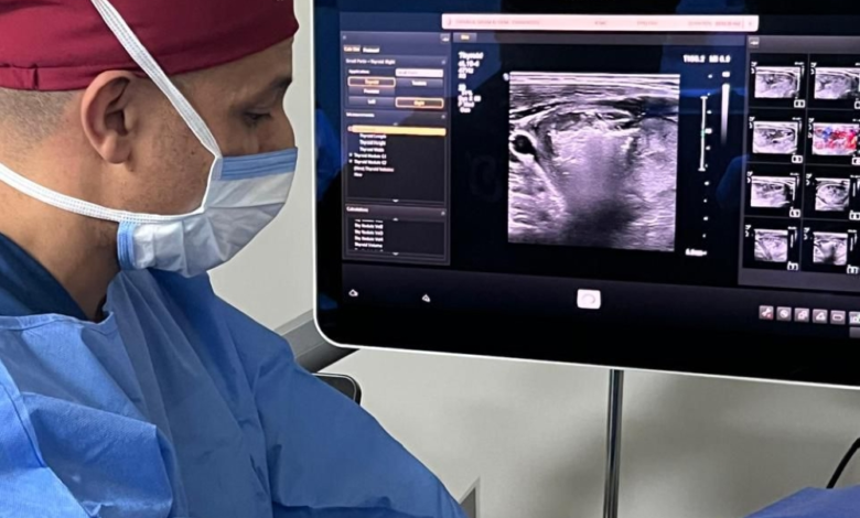 علاج أورام الغدة الدرقية دون جراحة بالكي الحراري في السعودية