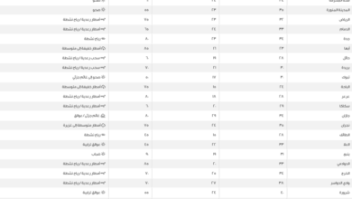 درجات الحرارة في السعودية اليوم | طقس الدمام والرياض وجدة