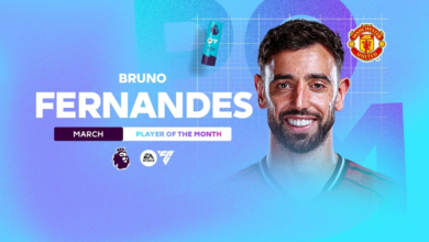 برونو فرنانديز لاعب الشهر في البريميرليغ ويعادل رونالدو