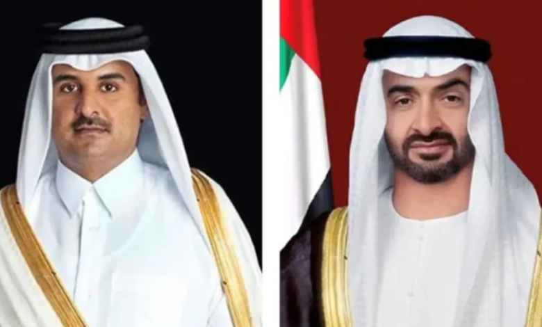 أمير قطر يدين استهداف الإمارات ويؤكد تضامن الدوحة مع أبوظبي