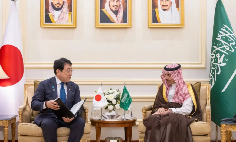 ولي العهد يبحث مع وزيرة خارجية اليابان تعزيز الشراكة الاستراتيجية