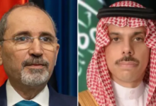وزيرا خارجية السعودية والأردن يبحثان تطورات غزة والمنطقة