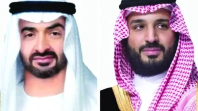 Saudi Crown Prince and UAE President discuss regional developments
