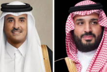 لقاء ولي العهد السعودي وأمير قطر لتعزيز أمن المنطقة