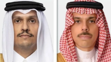 وزيرا خارجية السعودية وقطر يبحثان مستجدات أوضاع المنطقة