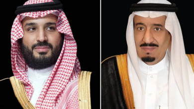 القيادة السعودية تعزي الكويت بوفاة الشيخ فاضل الصباح