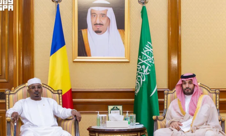 ولي العهد السعودي والرئيس التشادي: تعزيز التعاون المشترك