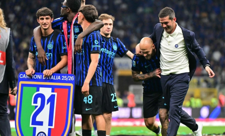 إنتر ميلان بطل الدوري الإيطالي للمرة الـ20 ويحقق النجمة الثانية