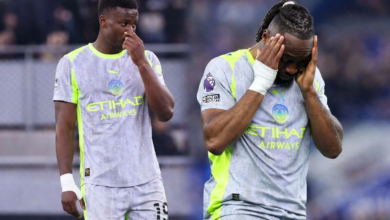 مانشستر سيتي يدين العنصرية ضد لاعبيه بعد مباراة إيفرتون