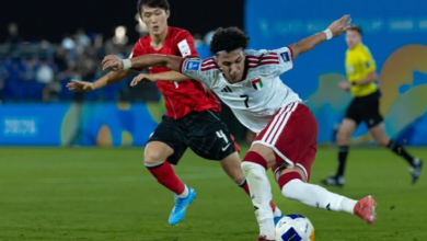 الإمارات وكوريا الجنوبية 1-1 في كأس آسيا للناشئين بجدة