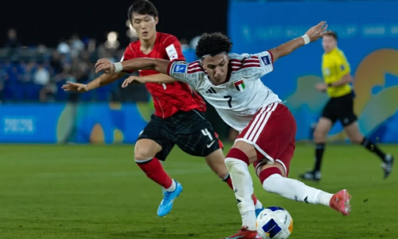 الإمارات وكوريا الجنوبية 1-1 في كأس آسيا للناشئين بجدة