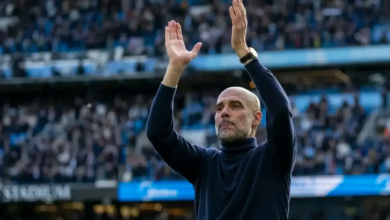 Pep Guardiola named Premier League Manager of the Month for the 13th time